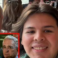 Hijo de Jorge Barón rechazó condena a Álvaro Uribe y publicó fotos con él