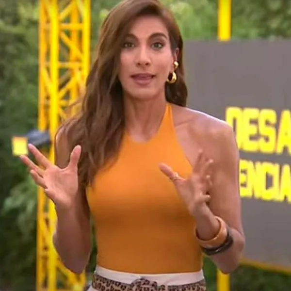 Foto de Andrea Serna, en nota de que Andrea Serna expuso miedos con Desafío 2025 y cambios de su esposo en el reality