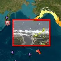 Imágenes de olas por primeros tsunamis luego de terremoto de magnitud 8.8