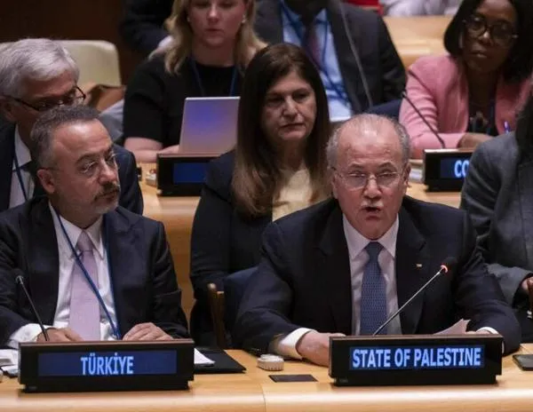En Nueva York, 15 países occidentales llaman a reconocer al Estado palestino