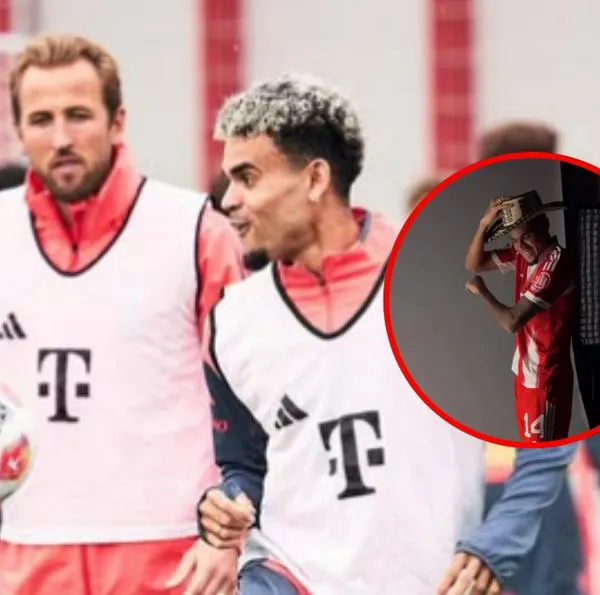 Luis Díaz ya bailó cumbia en Bayern Múnich tras salir de Liverpool: acá, video