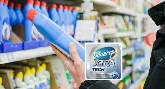 Foto de detergente y Bonaropa, en nota de quién es dueño de Bonaropa, detergentes en D1, de dónde es y cómo supera a Fab
