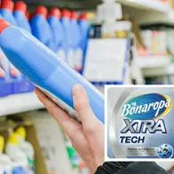 Foto de detergente y Bonaropa, en nota de quién es dueño de Bonaropa, detergentes en D1, de dónde es y cómo supera a Fab
