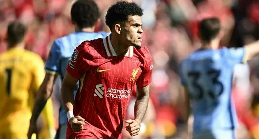 Foto de Luis Díaz, en nota de cómo fue traspaso de Luis Díaz de Liverpool a Bayern Múnich y pullas por dinero