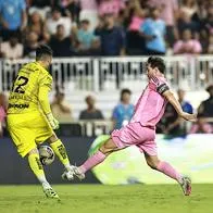 Inter vs Atlas: Camilo Vargas y Messi se encontraron; cambio de camisa
