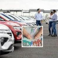 Foto de carros y dinero, en nota de cuánto vale la Toyota Corolla Cross, carro SUV más vendido en Colombia en 2025