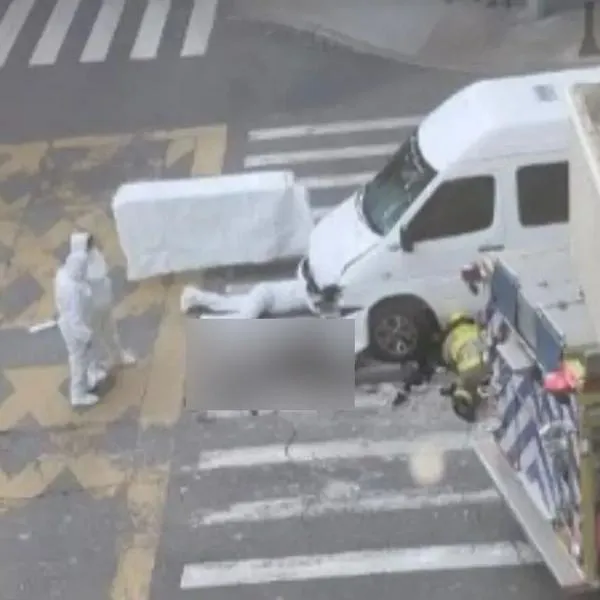 Así quedó el vehículo involucrado en un accidente en Medellín, en el que una menor de 17 años murió