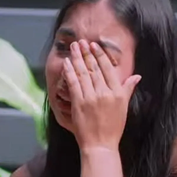 Deisy, llorando en el 'Desafío'
