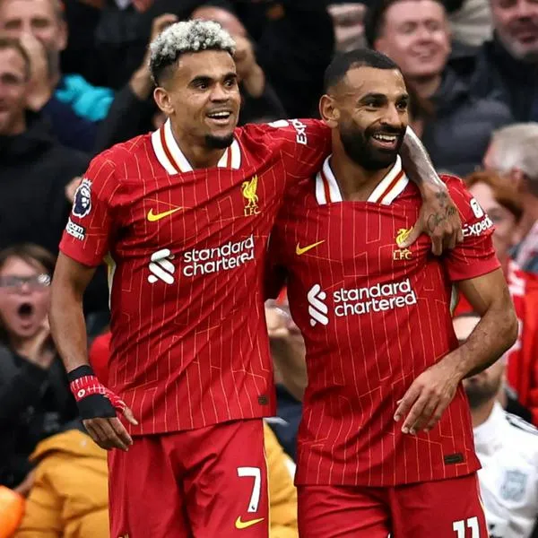 Mohamed Salah despide a Luis Díaz con emotivo mensaje al salir al Bayern Múnich