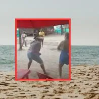 Turista y masajista se fueron a los golpes en Cartagena: hay video