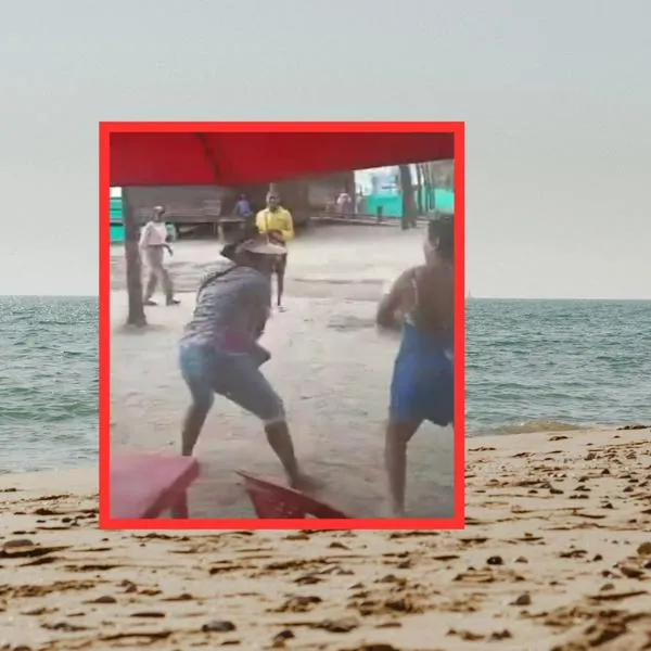 Turista y masajista se fueron a los golpes en Cartagena: hay video