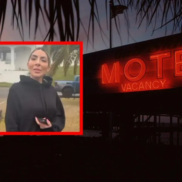 Hombre descubrió a esposa infiel saliendo de motel con  amante y así reaccionó