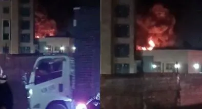 Incendio consume bodega de llantas en Bogotá: llamas se ven desde varios puntos