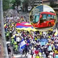 Movilidad Bogotá hoy marchas: cierran estación de Transmilenio Museo del Oro