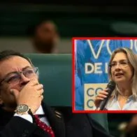 Gustavo Petro reaccionó airadamente a acusaciones de Vicky Dávila sobre chats
