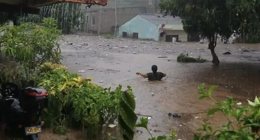 Aguacero de 4 horas dejó a Santa Marta inundada: hay familias damnificadas