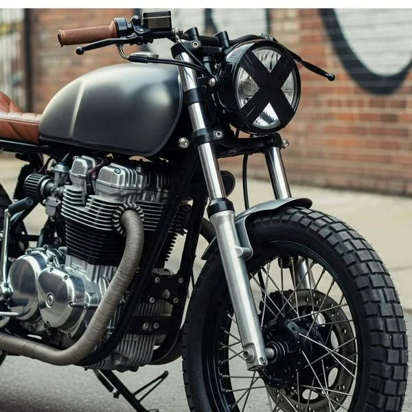 ¿Por qué la X en los faros de las motocicletas? No alumbran más y hay multa