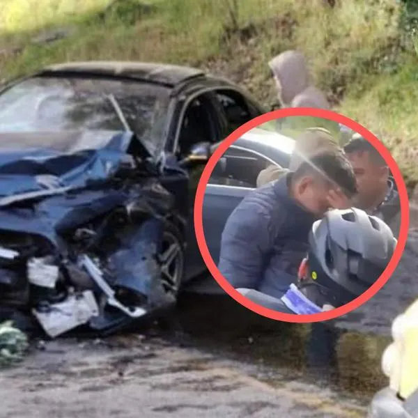 Foto clave que delató a conductor de Mercedes en grave accidente con heridos: "Llame a su papito", le decían los testigos. 