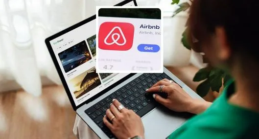 Fotos de persona con Airbnb, en nota de qué hizo Airbnb en Colombia desde agosto como cambio por actividad contra la ley