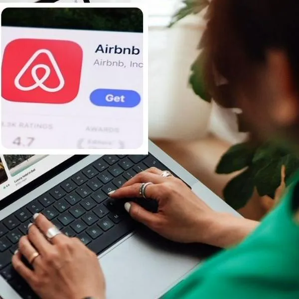 Fotos de persona con Airbnb, en nota de qué hizo Airbnb en Colombia desde agosto como cambio por actividad contra la ley