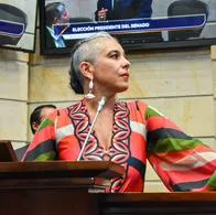 María José Pizarro, precandidata presidencial para las elecciones de 2026