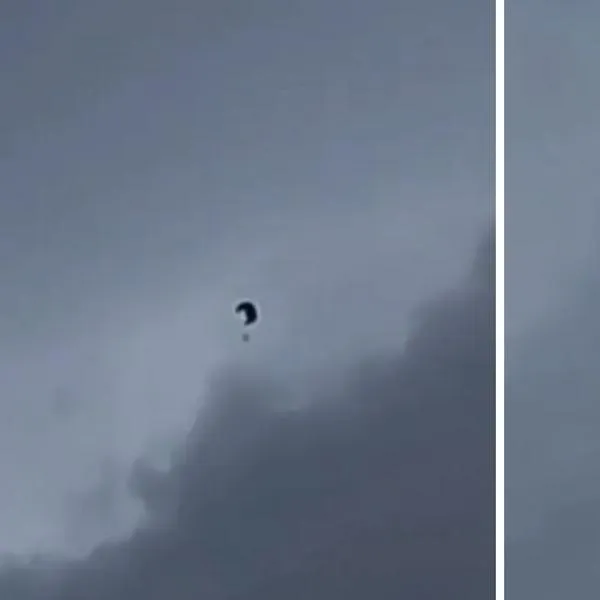 Video del hombre que desapareció en parapente en Villavicencio: murió