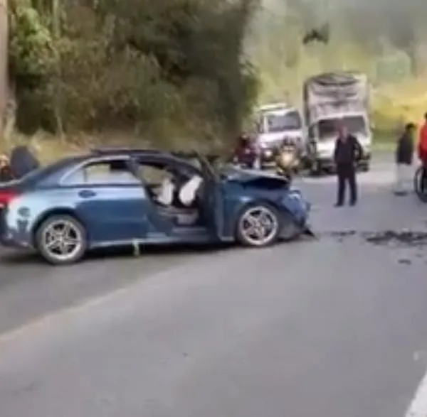 Dicen cómo están los heridos por accidente que ocasionó dueño de Mercedes en Boyacá. El hombre, al parecer, iba en estado de embriaguez. 