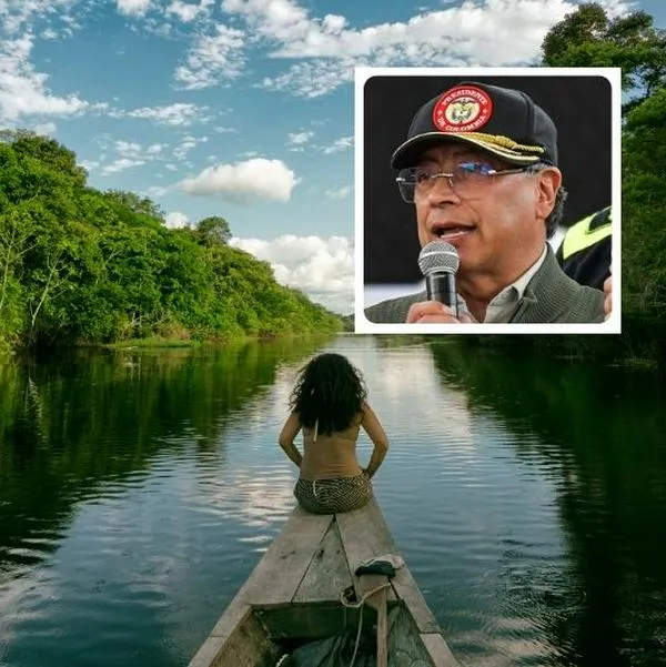 Fotos de Amazonas y Gustavo Petro, en nota de cómo llegar a isla Santa Rosa, polémica de Colombia y Perú con Petro en Amazonas