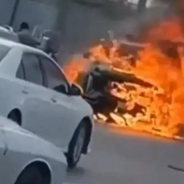 Así se vio el atentado en el que asesinaron a un fiscal en Reynosa, Tamaulipas (México)