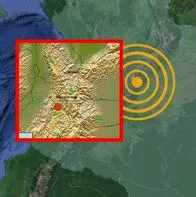 Temblor en Colombia este miércoles 6 de agosto con magnitud 3.3 en Los Santos