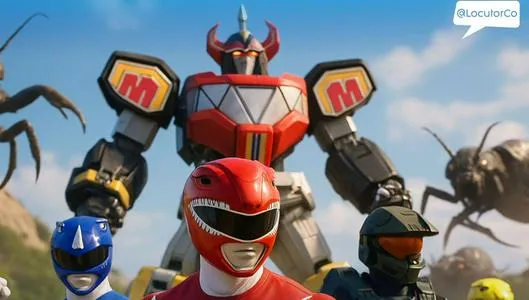 🎮 Power Rangers invaden Fortnite