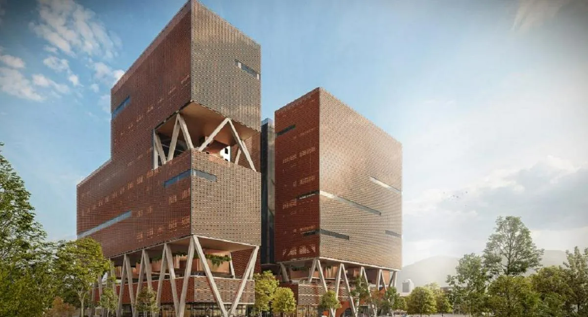 Ilustración del campus de innovación que se construye en Bogotá