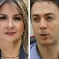 Vicky Dávila, Daniel Quintero y Abelardo De La Espriella, precandidatos presidenciales. 