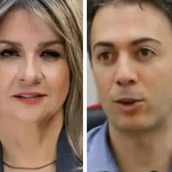 Vicky Dávila, Daniel Quintero y Abelardo De La Espriella, precandidatos presidenciales. 