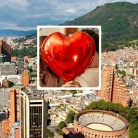 Fotos de Bogotá y amor, en nota de cuál es el barrio más querido de Bogotá, según IA, un pueblo dentro de la ciudad