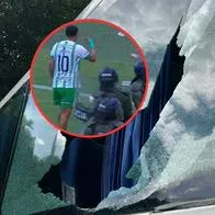 Imágenes de los ataques que vivió Atlético Nacional durante su partido en Cúcuta