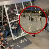 Cómo quedó el Movistar Arena luego de pelea en concierto Damas Gratis
