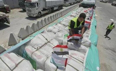Egipto, acusado de complicidad en el bloqueo de Gaza, afirma que su ayuda ha sido reanudada
