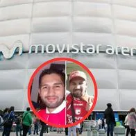 Familia de hombre que murió en el Movistar Arena contó crudos detalles de lo que pasó y culpó a la Policía de lo sucedido. 