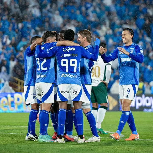 Partido de Millonarios vs. Deportivo Cali por la Liga Betplay 2025-II