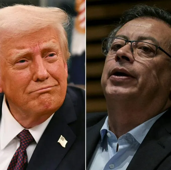 Donald Trump y Gustavo Petro
