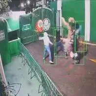 Atacan sede de Palmeiras con bombas y petardos: video mostró todo el ataque