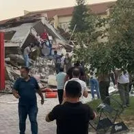 Impactantes videos de terremoto en Turquía: hay heridos y al menos 10 edificios derrumbados. Una de las más afectadas por el sismo. 