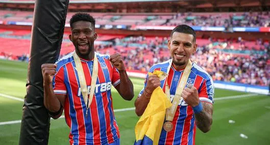 Jefferson Lerma y Daniel Muñoz.
