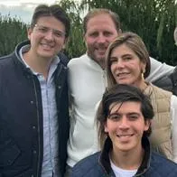 Miguel Uribe Turbay, Mauricio Hoyos, María Carolina Hoyos y familiares de ellos