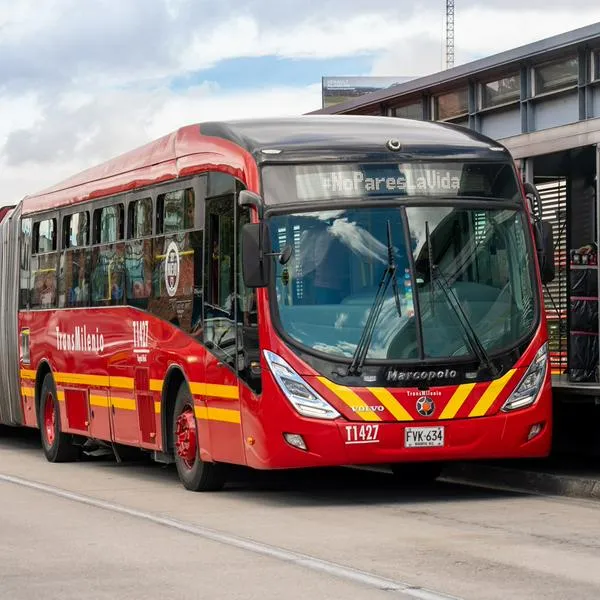 Foto de Transmilenio, en nota de que Transmilenio anunció cierres de portal América y de una estación clave en agosto