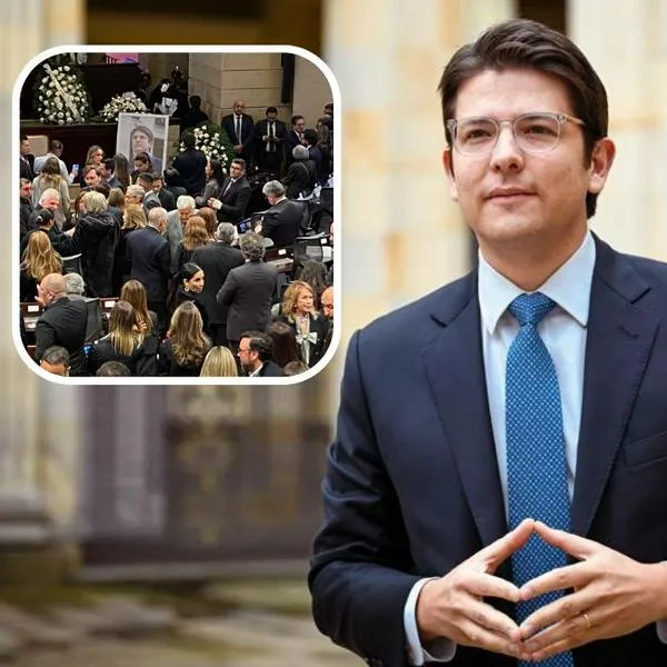 Imágenes del Féretro de Miguel Uribe Turbay en cámara ardiente: fotos del homenaje al senador del Centro Democrático en el Capitolio.