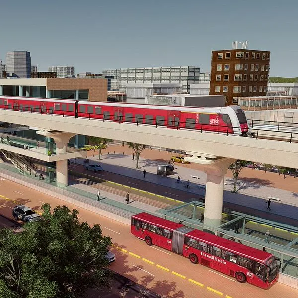 Ilustración de una estación del metro de Bogotá, en nota sobre los tres diseños que tendrán
