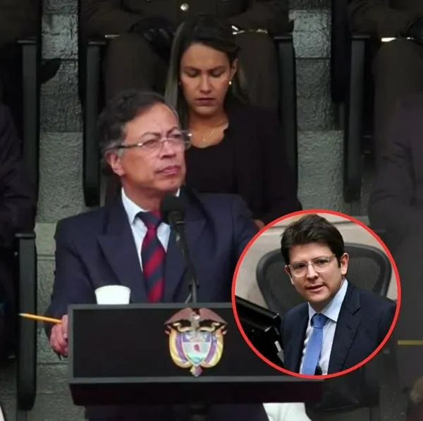 Discurso de Gustavo Petro en el que habló del asesinato de Miguel Uribe