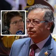 Fotos de Gustavo Petro y Miguel Uribe, en nota de qué decisión tomó Gustavo Petro ante muerte de Miguel Uribe, según su obligación